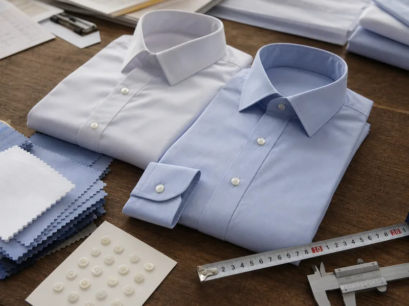 Men’s business formal shirt product sample