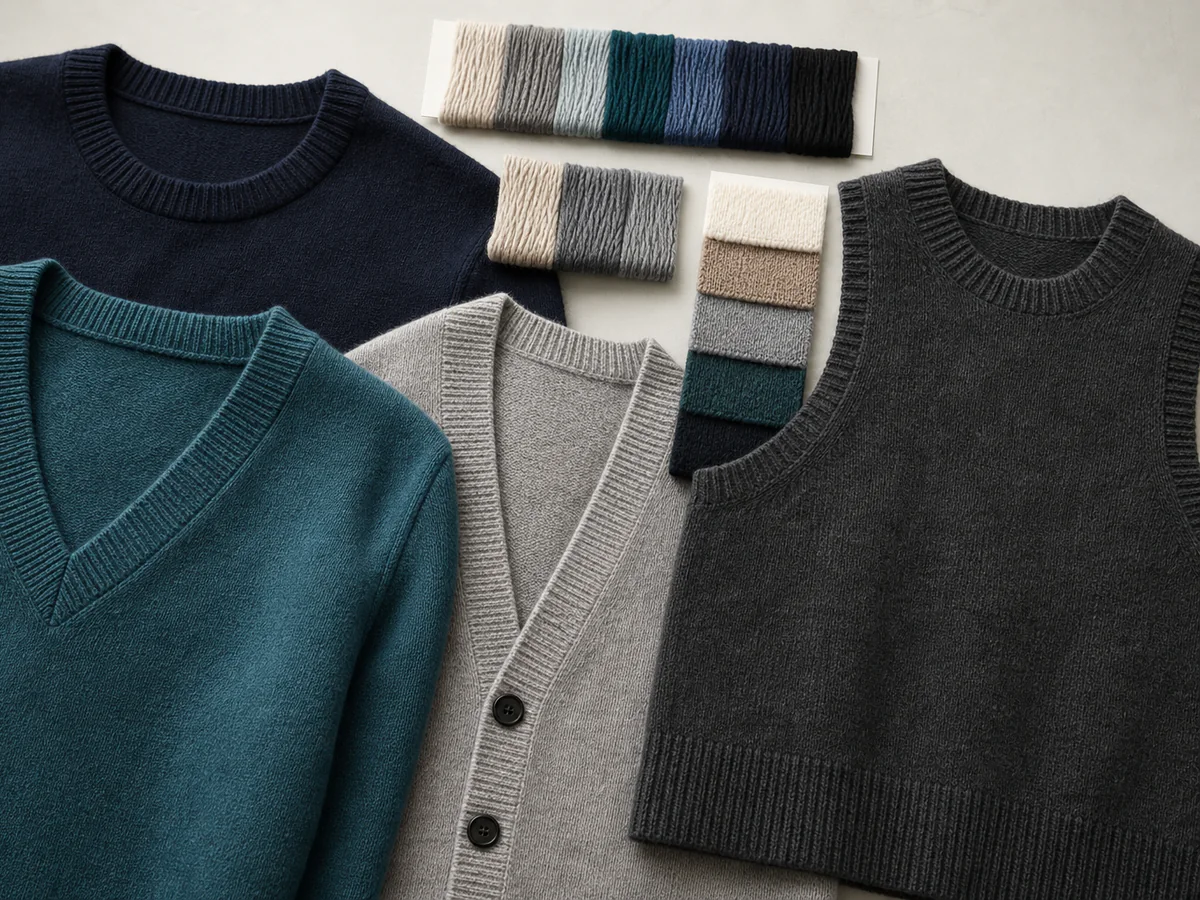 Knitwear — Apparel & Clothing product range