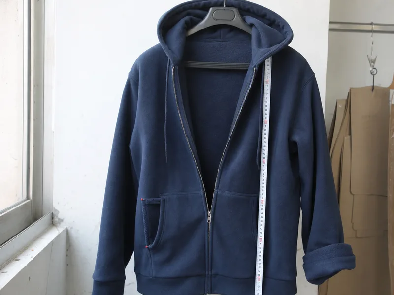 拉链连帽衫产品样品