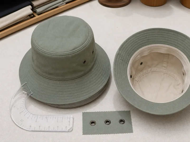 渔夫帽产品样品