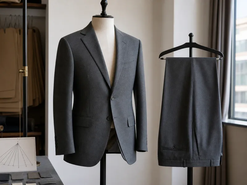男士正装西服套装产品样品