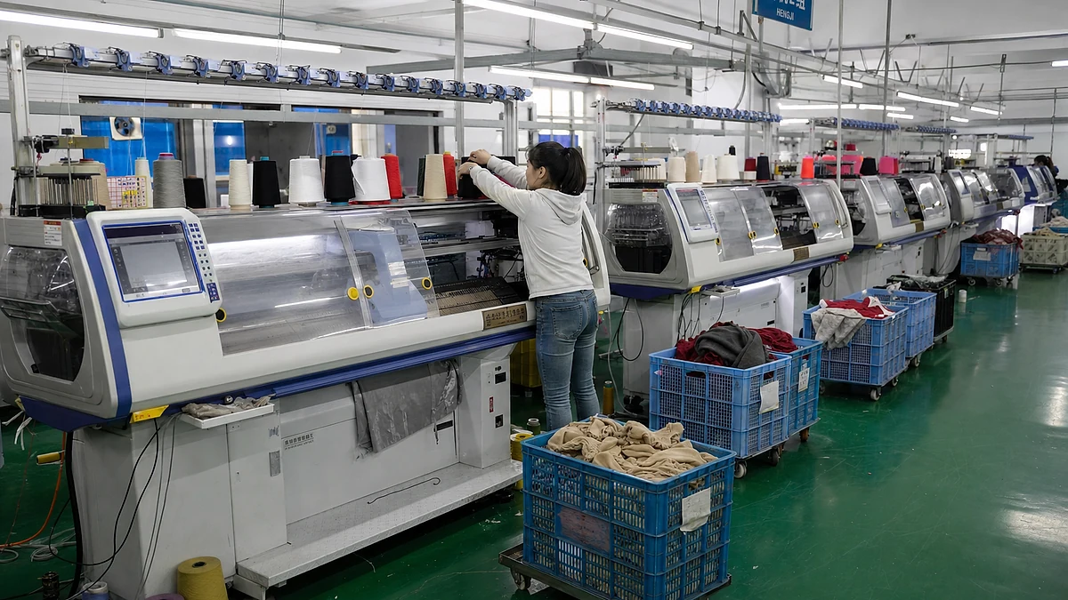 Knit fabric and knitwear industry-base reference (representative scenario)