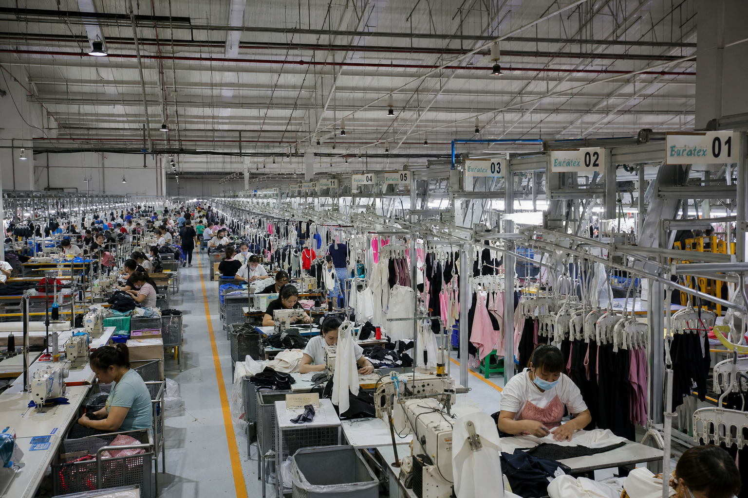 China manufacturing capacity overview
