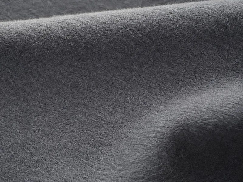 Brushed fleece fabric product sample