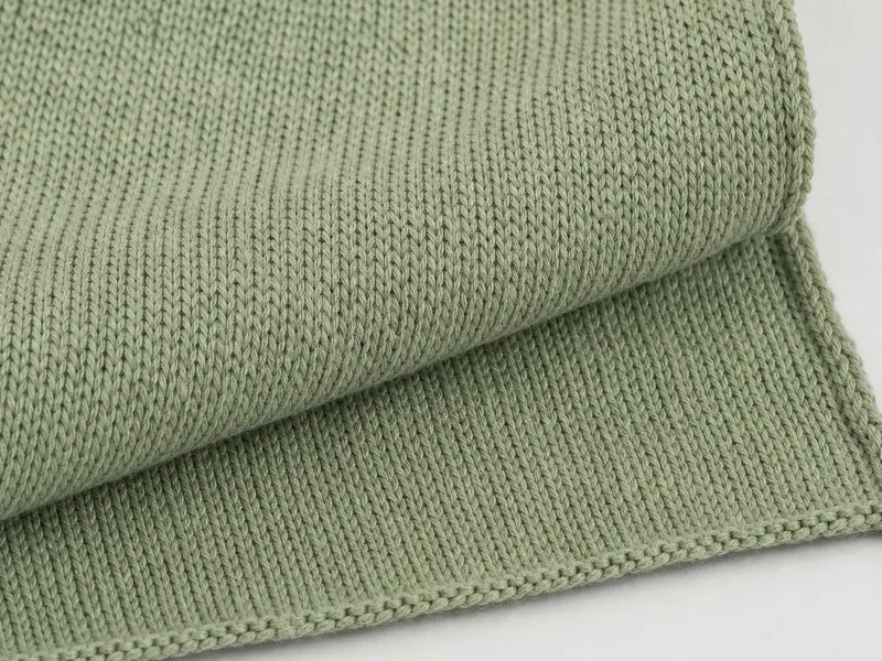 Interlock knit product sample