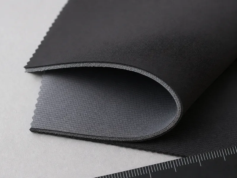 Softshell fabric product sample